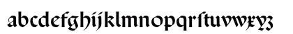 San Marco Dfr Lowercase Preview