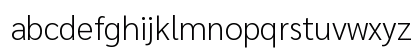Sarabun ExtraLight Lowercase Preview