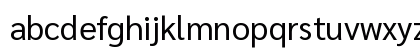 Sarabun Regular Lowercase Preview