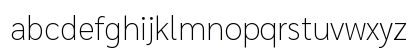 Sarabun Thin Lowercase Preview
