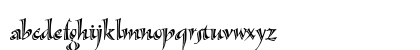 Sassafras Std Roman Lowercase Preview