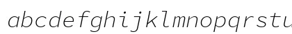SauceCodePro Nerd Font Mono Italic Preview