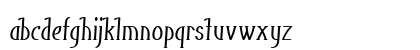 Scarletta Condensed Regular Lowercase Preview