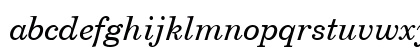 Schoolbook Italic YU Regular Preview