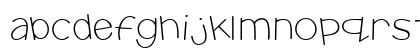 Scrap Round Regular Lowercase Preview