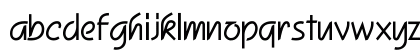 Scribe Regular Lowercase Preview