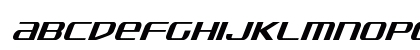 SDF Condensed Italic Condensed Italic Lowercase Preview