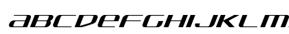 SDF Light Italic Lowercase Preview