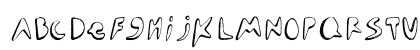 SEA MONSTER Regular Lowercase Preview