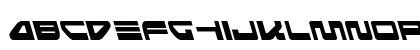 Searider Falcon Leftalic Italic Lowercase Preview