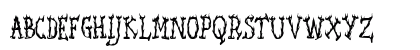 Seaweed Fire AOE Regular Lowercase Preview