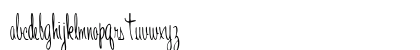 Second Regular Lowercase Preview