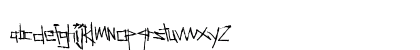SecondAvenue Regular Lowercase Preview