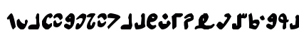 Semphari Bold Lowercase Preview