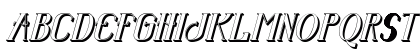 Senandung Malam 3D Bold Italic Preview