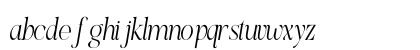 Nauka italic Regular Lowercase Preview