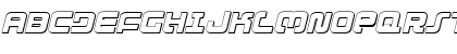 Exedore 3D Italic Italic Font
