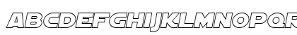 SF Distant Galaxy Outline Italic Preview