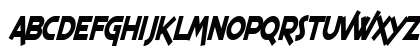 SF Espresso Shack Condensed Bold Italic Preview