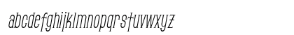SF Gothican Condensed Oblique Preview