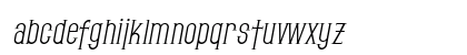 SF Gothican Oblique Lowercase Preview