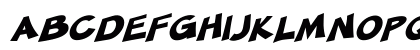SF Minced Meat Bold Oblique Lowercase Preview