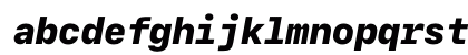 SF Mono Heavy Italic Preview