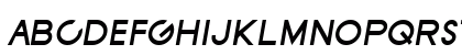 SF New Republic SC Bold Italic Lowercase Preview