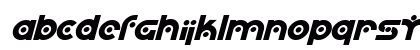 SF Planetary Orbiter Bold Italic Lowercase Preview
