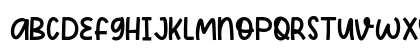 NCL Lemonade Gloshrify Regular Lowercase Preview