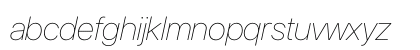 SF Pro Display Ultralight Italic Preview