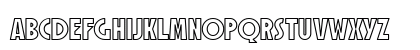 SF Speakeasy Outline Regular Lowercase Preview