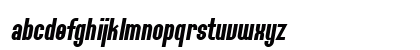 SF Willamette Bold Italic Lowercase Preview