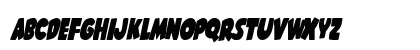 Shablagoo Condensed Italic Condensed Italic Lowercase Preview