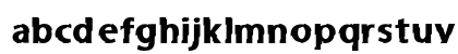 Shaddock Bold Lowercase Preview