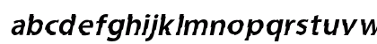 Shaddock Italic Lowercase Preview