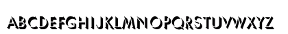 Shadow Regular Lowercase Preview