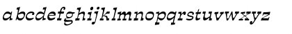 Expose Thin Italic Font