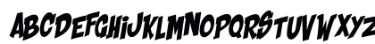 Shaka Pow Regular Lowercase Preview