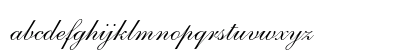 ShelleyAndanteScript RomanItalic Lowercase Preview