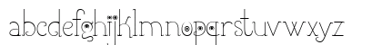 Shicoo Regular Lowercase Preview