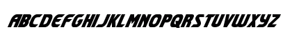 Shining Herald Condensed Italic Condensed Italic Preview