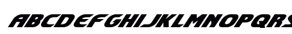 Shining Herald Expanded Italic Expanded Italic Lowercase Preview