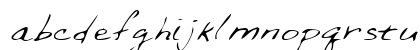NedsHand Regular Lowercase Preview