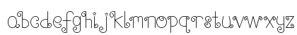Shooting Stars Regular Lowercase Preview