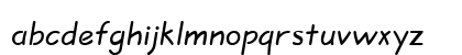 Short Hand Normal Lowercase Preview