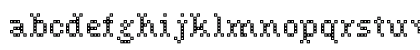 Needle Regular Lowercase Preview