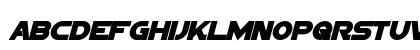 Sigma Five Sans Bold Italic Lowercase Preview