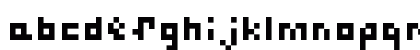 Simple Pixels (Latin + Cyrillic + Katakana) Regular Preview
