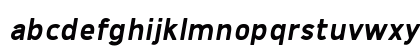 Simvoni Bold Italic Lowercase Preview